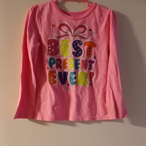 GIRLS LONG SLEEVE SHIRT SIZE 5T.